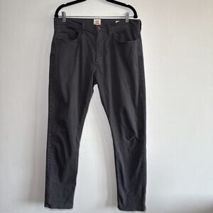 Flint and Tinder Pants Mens 33 Gray Tapered 365 Everyday Chino 33x34